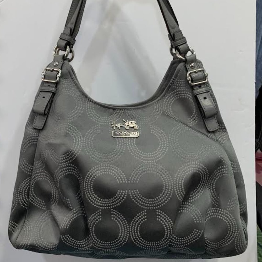Coach Maggie Handbag Grey/Silver K1020-16505